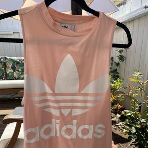 Adidas trefoil tank top